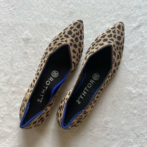 COPY - Rothy’s animal print pointed toe flats